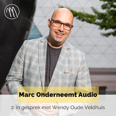 Marc onderneemt audio – omslag van het luisterboek van Marc de Groot, Wendy Oude Veldhuis