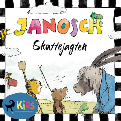 Skattejagten – omslag til lydbogen af Janosch