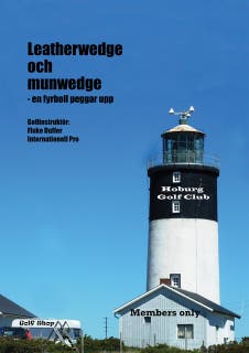 Leatherwedge och munwedge - en fyrboll peggar upp – omslag till ljudboken av Fluke Duffer