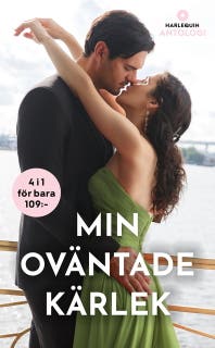 Min oväntade kärlek – omslag till ljudboken av Cat Schield,Catherine George,Jessica Lemmon,Maisey Yates