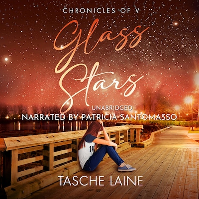 Glass Stars – omslag til lydbogen af Tasche Laine