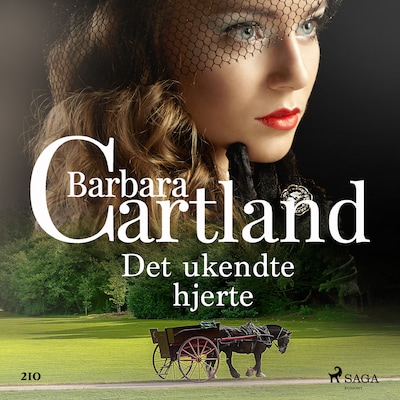 Det ukendte hjerte – omslag til lydbogen af Barbara Cartland
