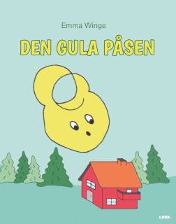 Den gula påsen – omslag till ljudboken av Emma Winge