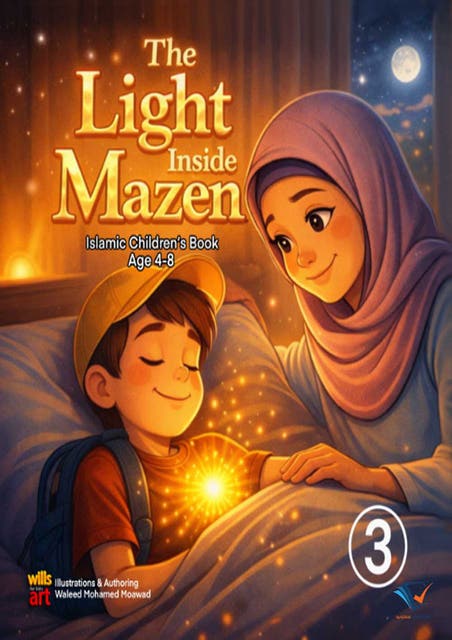 The Light Inside Mazen: An Islamic Children's Book – omslag til lydbogen af Waleed Moawad