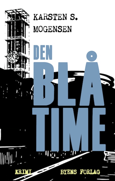 Den blå time – omslag til lydbogen af Karsten S. Mogensen