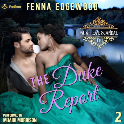 The Duke Report – omslag til lydbogen af Fenna Edgewood