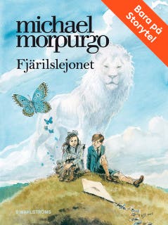 Fjärilslejonet – omslag till ljudboken av Michael Morpurgo