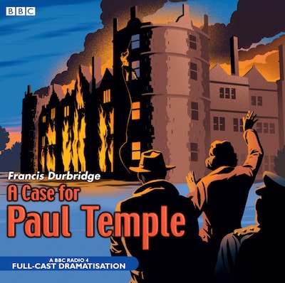 A Case For Paul Temple – omslag til lydbogen af Francis Durbridge