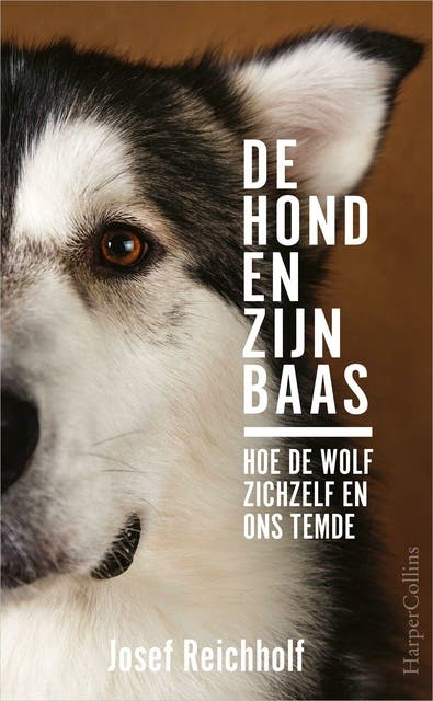De hond en zijn baas: Hoe de wolf zichzelf en ons temde – omslag van het luisterboek van Josef Reichholf
