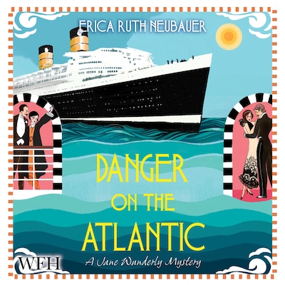 Danger on the Atlantic – omslag til lydbogen af Erica Ruth Neubauer