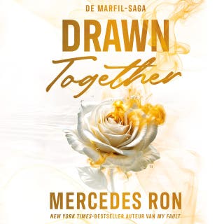 Drawn together – omslag van het luisterboek van Mercedes Ron