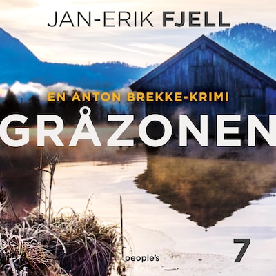 Gråzonen – omslag til lydbogen af Jan-Erik Fjell