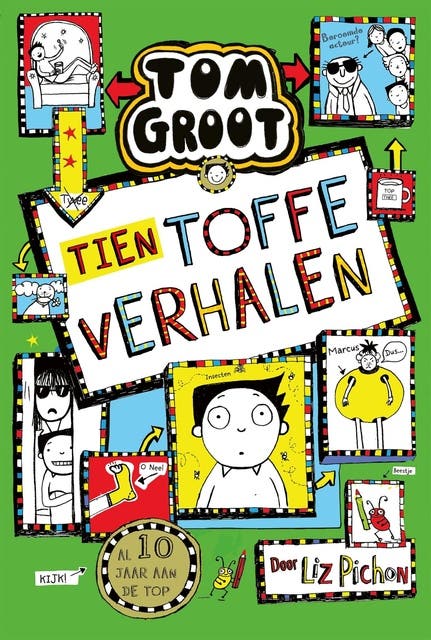 Tien toffe verhalen – omslag van het luisterboek van Liz Pichon