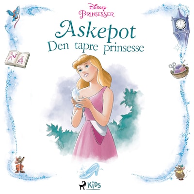 Askepot - Den tapre prinsesse – omslag til lydbogen af Disney