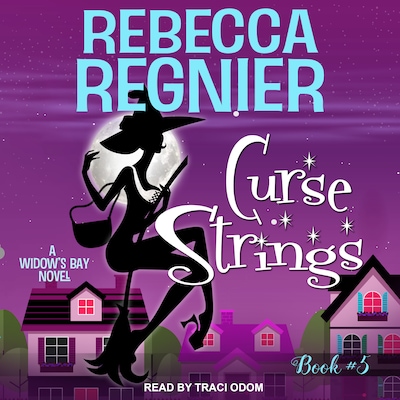 Curse Strings – omslag til lydbogen af Rebecca Regnier