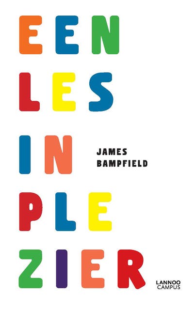 Een les in plezier – omslag van het luisterboek van James Bampfield