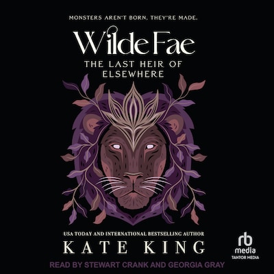 The Last Heir of Elsewhere – omslag til lydbogen af Kate King