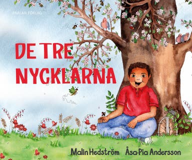 De tre nycklarna – omslag till ljudboken av Malin Hedström