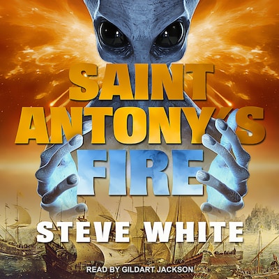 Saint Antony's Fire – omslag til lydbogen af Steve White