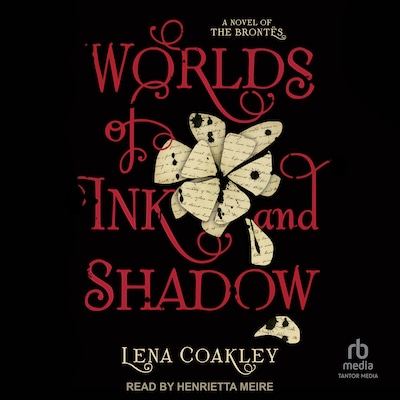 Worlds of Ink and Shadow – omslag til lydbogen af Lena Coakley
