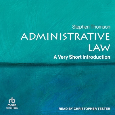 Administrative Law – omslag til lydbogen af Stephen Thomson