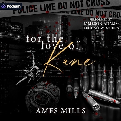 For the Love of Kane – omslag til lydbogen af Ames Mills