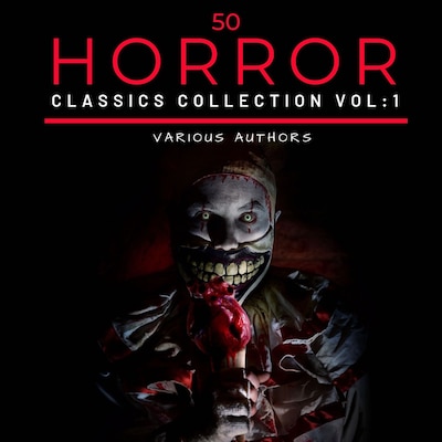50 Classic Horror Short Stories Vol: 1 – omslag til lydbogen af H.P lovecraft