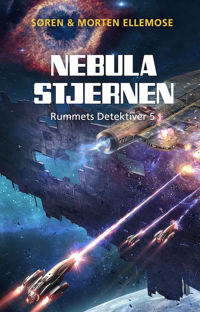 Nebulastjernen – omslag til lydbogen af Søren Ellemose, Morten Ellemose
