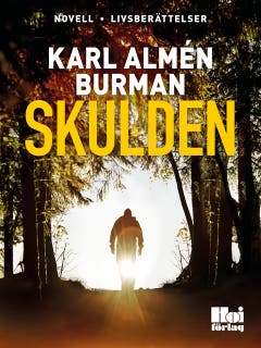 Skulden – omslag till ljudboken av Karl Almén Burman