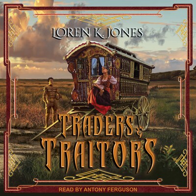 Traders and Traitors – omslag til lydbogen af Loren K. Jones