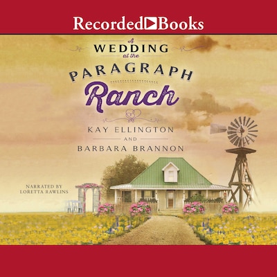 A Wedding at the Paragraph Ranch – omslag til lydbogen af Barbara A. Brannon, Kay L. Ellington