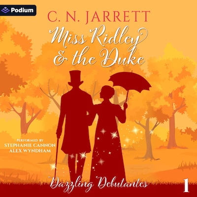 Miss Ridley and the Duke – omslag til lydbogen af C. N. Jarrett