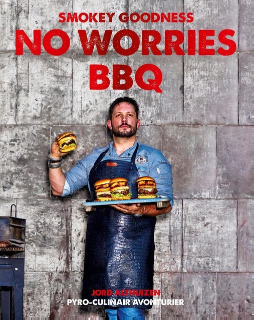 Smokey Goodness No Worries BBQ – omslag van het luisterboek van Jord Althuizen
