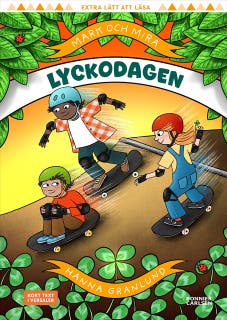 Lyckodagen – omslag till ljudboken av Hanna Granlund