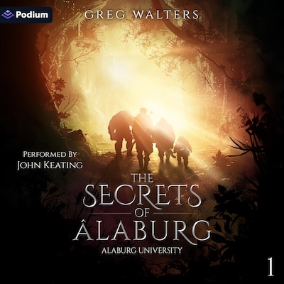 The Secrets of Alaburg – omslag til lydbogen af Greg Walters