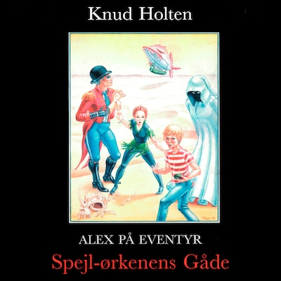 Spejl-Ørkenens gåde – omslag til lydbogen af Knud Holten
