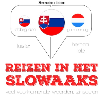Reizen in het Slowaaks – omslag van het luisterboek van JM Gardner