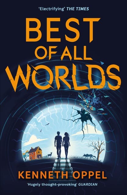 Best of All Worlds – The Times Children's Book of the Year 2025 – omslag til lydbogen af Kenneth Oppel