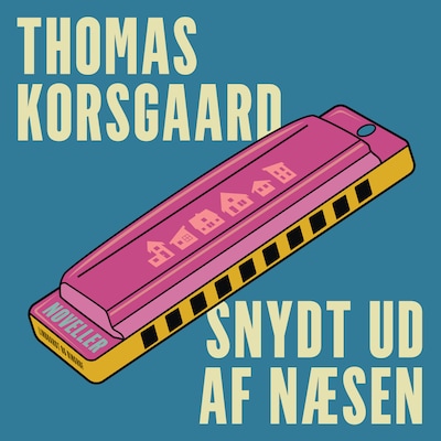 Snydt ud af næsen – omslag til lydbogen af Thomas Korsgaard