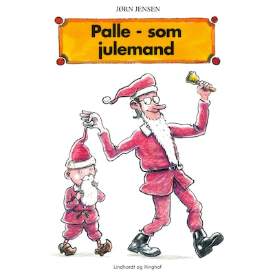 Palle - som julemand – omslag til lydbogen af Jørn Jensen