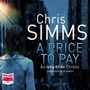 A Price to Pay – okładka audiobooka, autor Chris Simms