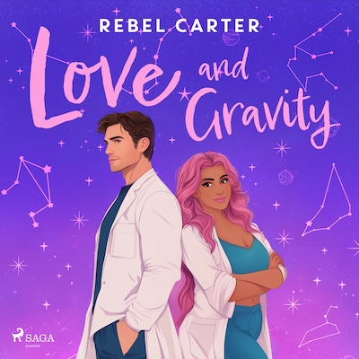Love and Gravity – omslag til lydbogen af Rebel Carter