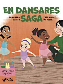 En dansares saga – omslag till ljudboken av Samantha Cutler,Thea Nicole de Klerk