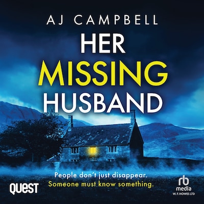 Her Missing Husband – omslag til lydbogen af A J Campbell