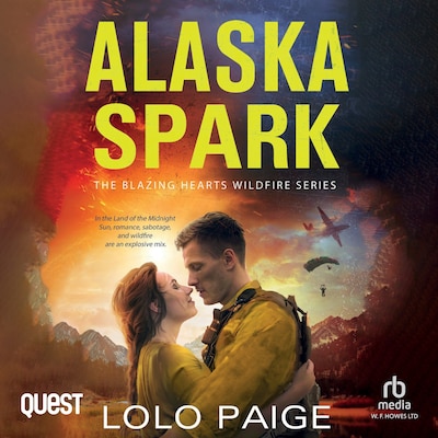 Alaska Spark – omslag til lydbogen af LoLo Paige