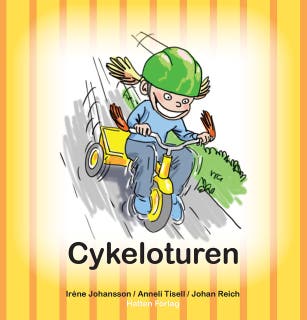 Olle & Mia - Cykeloturen – omslag till ljudboken av Anneli Tisell,Iréne Johansson