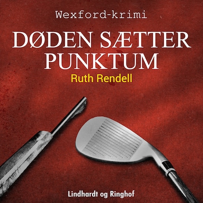 Døden sætter punktum – omslag til lydbogen af Ruth Rendell