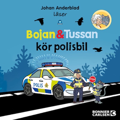 Bojan och Tussan kör polisbil