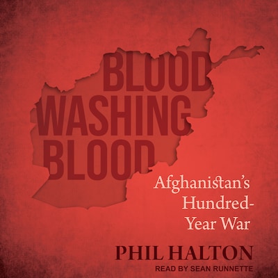Blood Washing Blood – omslag til lydbogen af Phil Halton