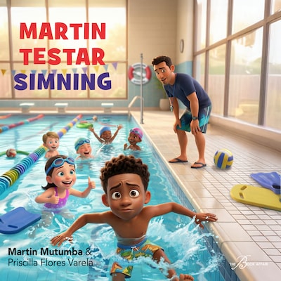 Martin testar simning